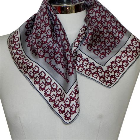 dior scarf secondhand|christian dior scarf for women.